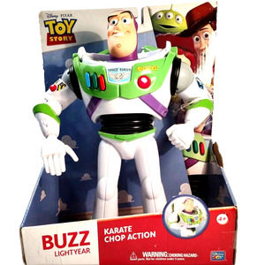 Kids Toy Story 4 Buzz Lightyear Action figure Fun with Karate Chop New